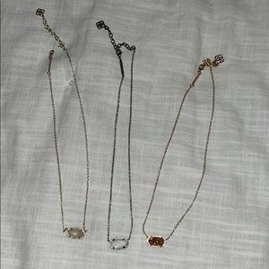 3 Kendra Scott Necklaces